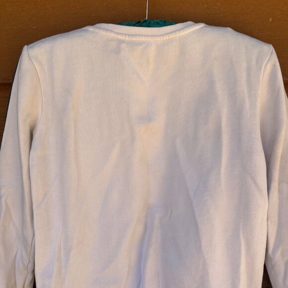 H & M Girls New York Brooklyn White Sweatshirt Size 10/12 - Picture 9 of 10